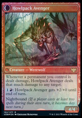 Ill-Tempered Loner // Howlpack Avenger [Innistrad: Crimson Vow Prerelease Promos] | Dumpster Cat Games