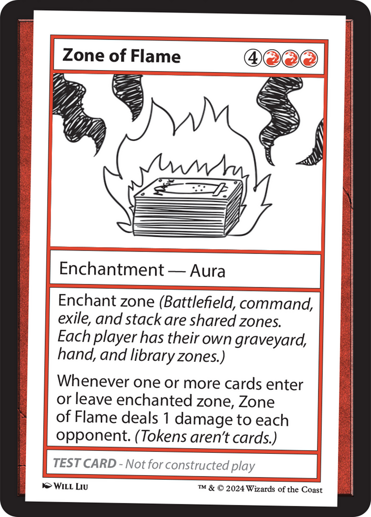 Zone of Flame [Mystery Booster 2 Playtest Cards] | Dumpster Cat Games