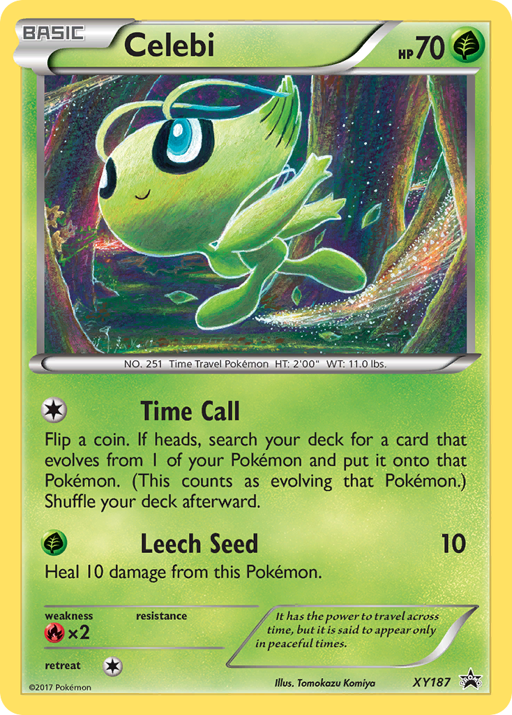 Celebi (XY187) [XY: Black Star Promos] | Dumpster Cat Games