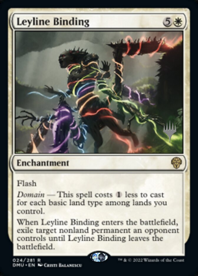 Leyline Binding (Promo Pack) [Dominaria United Promos] | Dumpster Cat Games