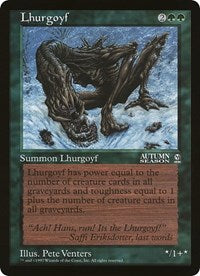 Lhurgoyf (Oversized) [Oversize Cards] | Dumpster Cat Games