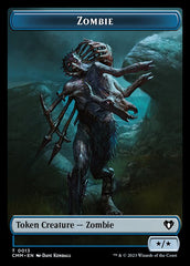 Human Soldier // Zombie (0013) Double-Sided Token [Commander Masters Tokens] | Dumpster Cat Games