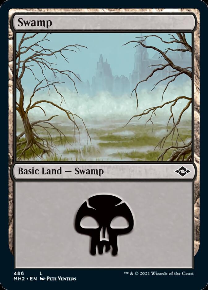 Swamp (486) [Modern Horizons 2] | Dumpster Cat Games