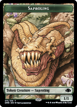 Saproling Token [Dominaria Remastered Tokens] | Dumpster Cat Games