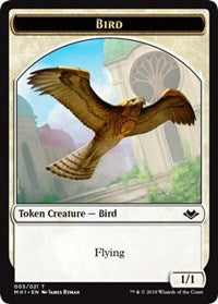 Bird (003) // Squirrel (015) Double-Sided Token [Modern Horizons Tokens] | Dumpster Cat Games