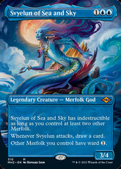 Svyelun of Sea and Sky (Borderless Alternate Art) [Modern Horizons 2] | Dumpster Cat Games