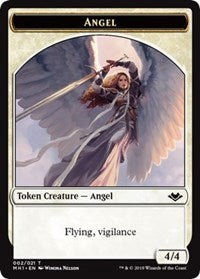 Angel (002) // Goblin (010) Double-Sided Token [Modern Horizons Tokens] | Dumpster Cat Games