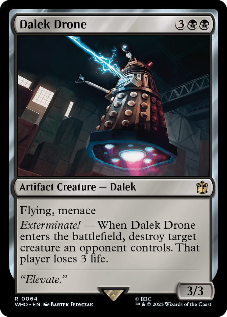 Dalek Drone [Doctor Who] | Dumpster Cat Games