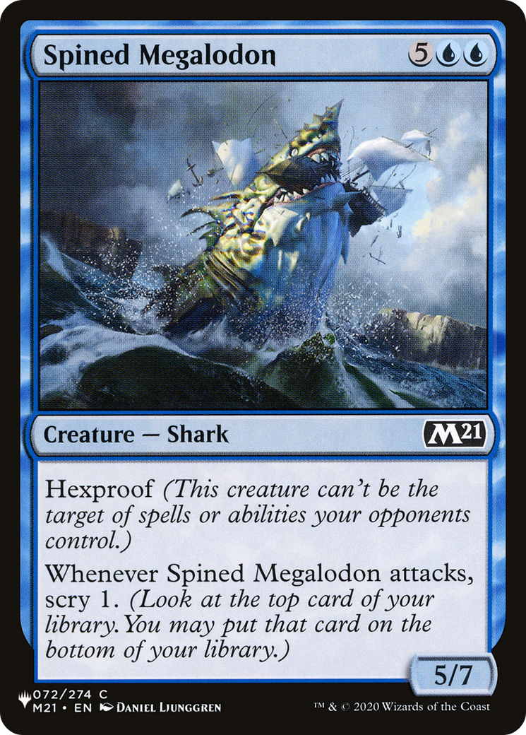 Spined Megalodon [The List] | Dumpster Cat Games