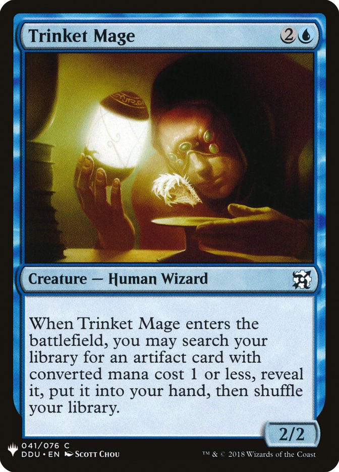 Trinket Mage [Mystery Booster] | Dumpster Cat Games