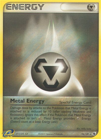 Metal Energy (94/109) [EX: Ruby & Sapphire] | Dumpster Cat Games