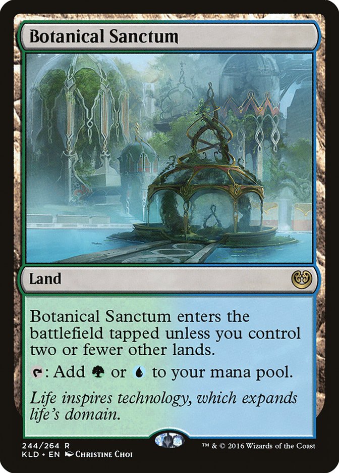 Botanical Sanctum [Kaladesh] | Dumpster Cat Games