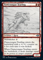 Flametongue Yearling (Sketch) [Modern Horizons 2] | Dumpster Cat Games