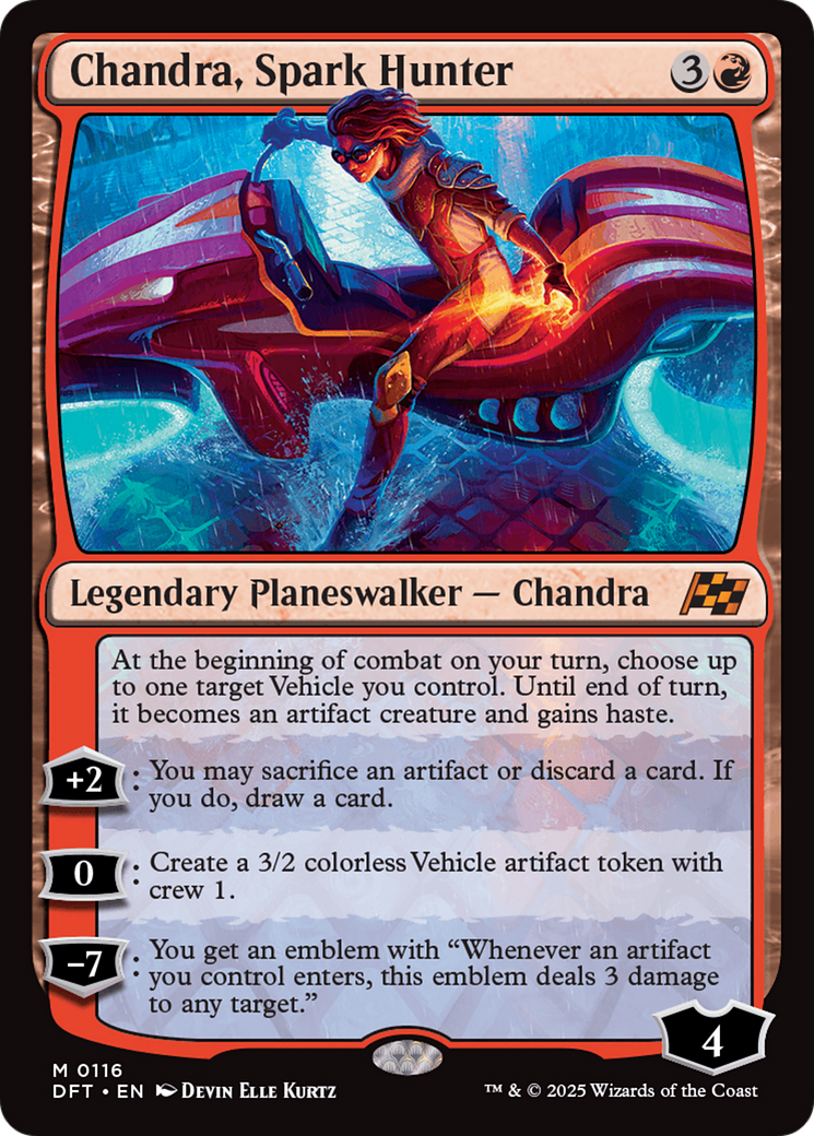 Chandra, Spark Hunter [Aetherdrift] | Dumpster Cat Games