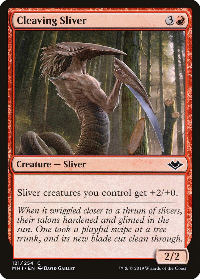 Cleaving Sliver [Modern Horizons] | Dumpster Cat Games