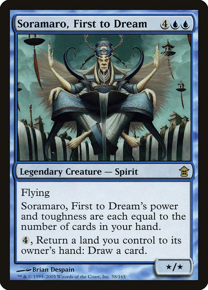 Soramaro, First to Dream [Saviors of Kamigawa] | Dumpster Cat Games