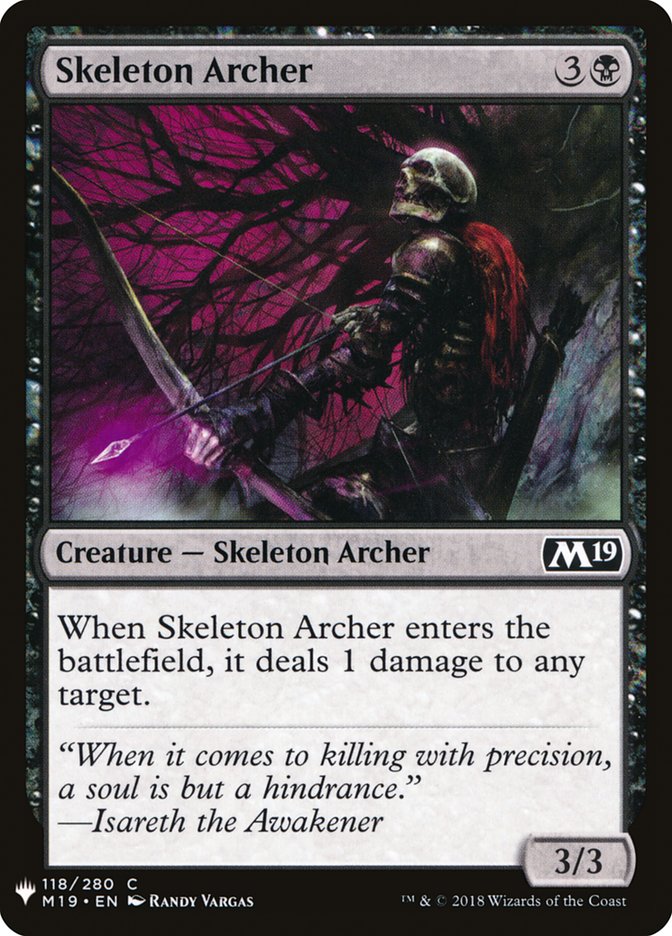 Skeleton Archer [Mystery Booster] | Dumpster Cat Games