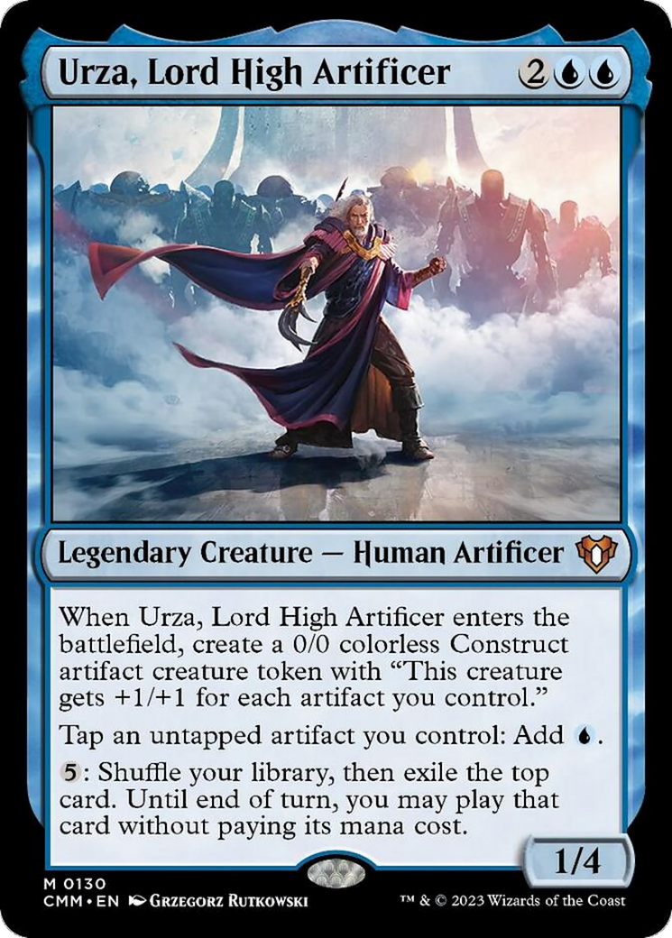 Urza, Lord High Artificer [Commander Masters] | Dumpster Cat Games