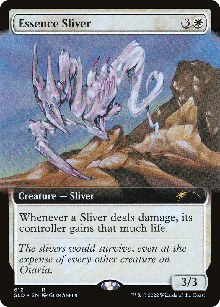 Essence Sliver (Extended Art) [Secret Lair Drop Series] | Dumpster Cat Games