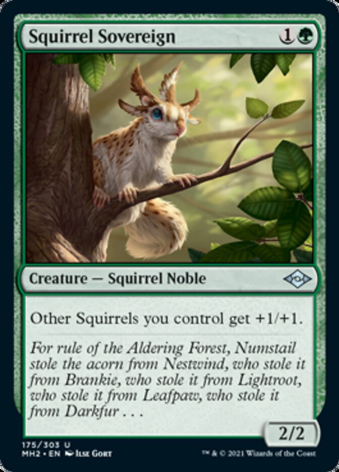 Squirrel Sovereign [Modern Horizons 2] | Dumpster Cat Games