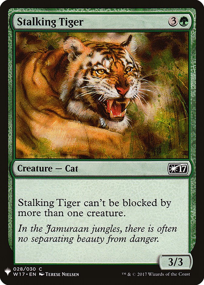 Stalking Tiger [Mystery Booster] | Dumpster Cat Games