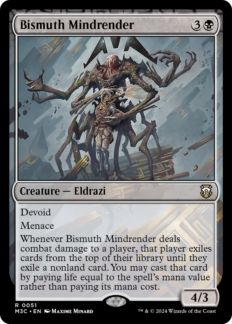 Bismuth Mindrender [Modern Horizons 3 Commander] | Dumpster Cat Games