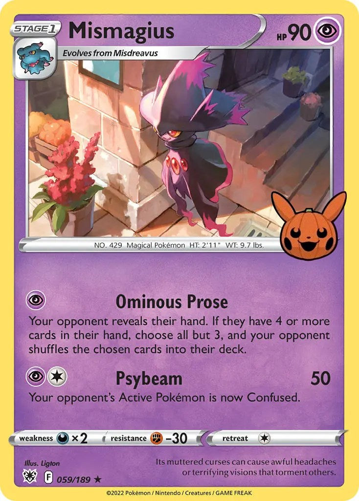 Mismagius (059/189) [Trick or Trade] | Dumpster Cat Games