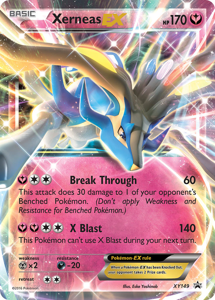 Xerneas EX (XY149) [XY: Black Star Promos] | Dumpster Cat Games