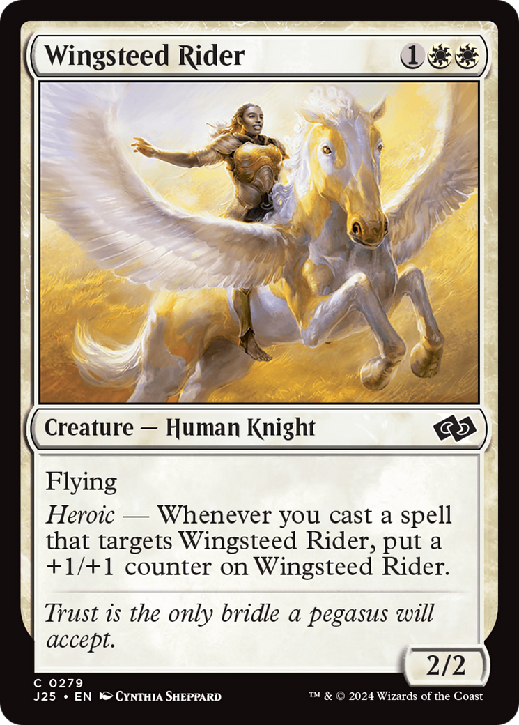 Wingsteed Rider [Foundations Jumpstart] | Dumpster Cat Games