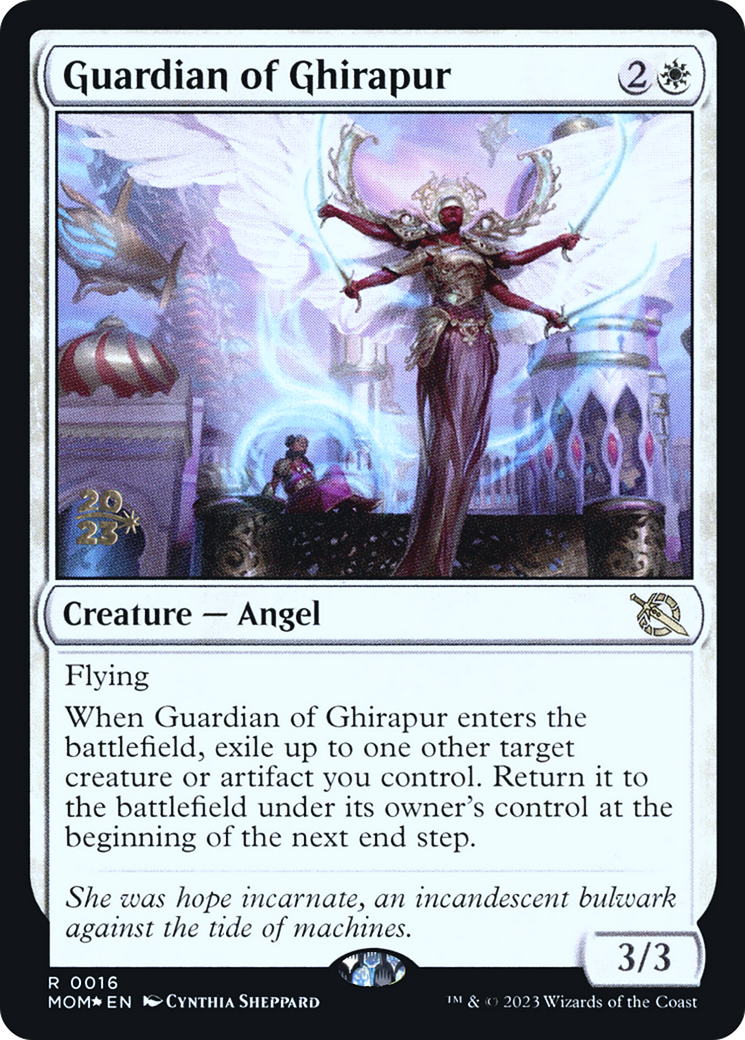 Guardian of Ghirapur [March of the Machine Prerelease Promos] | Dumpster Cat Games