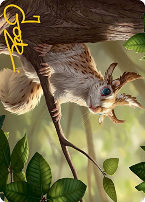 Squirrel Sovereign Art Card (Gold-Stamped Signature) [Modern Horizons 2 Art Series] | Dumpster Cat Games