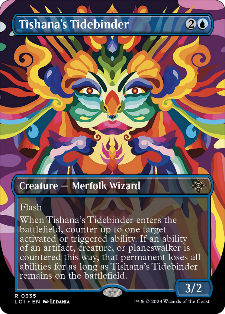 Tishana's Tidebinder (Borderless) [The Lost Caverns of Ixalan] | Dumpster Cat Games