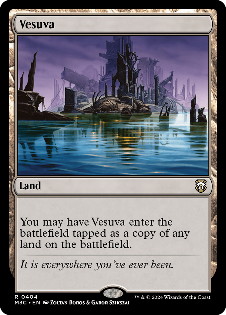 Vesuva (Ripple Foil) [Modern Horizons 3 Commander] | Dumpster Cat Games