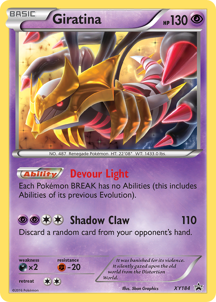 Giratina (XY184) [XY: Black Star Promos] | Dumpster Cat Games