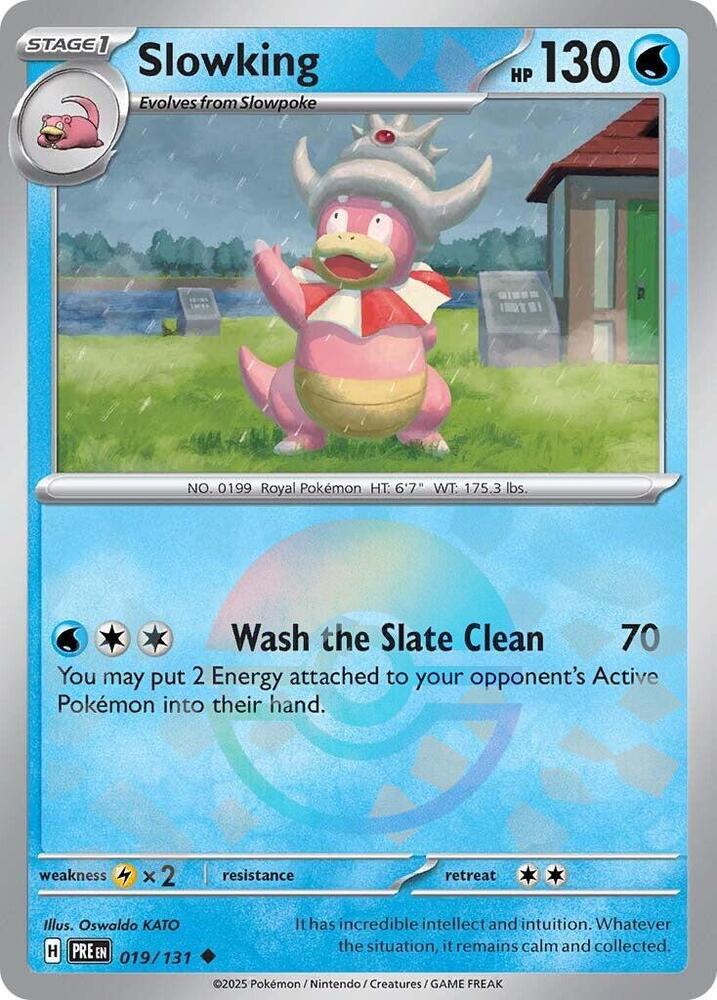 Slowking (019/131) (Poke Ball Pattern) [Scarlet & Violet: Prismatic Evolutions] | Dumpster Cat Games