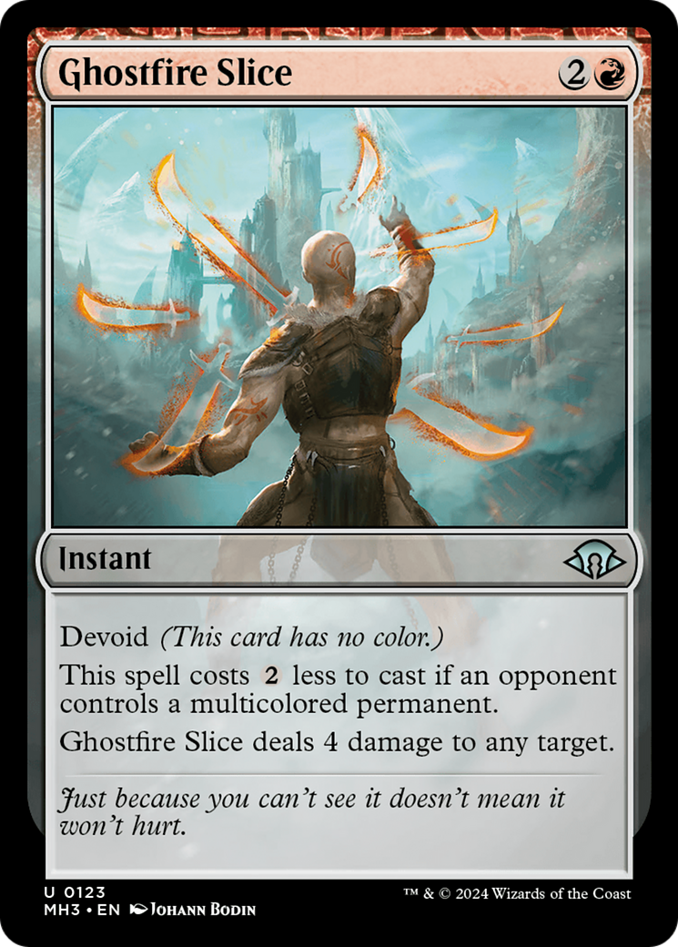 Ghostfire Slice [Modern Horizons 3] | Dumpster Cat Games