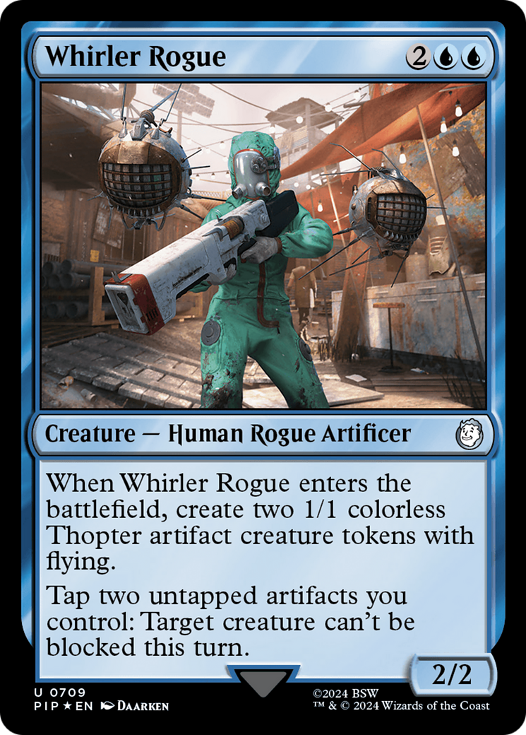 Whirler Rogue (Surge Foil) [Fallout] | Dumpster Cat Games