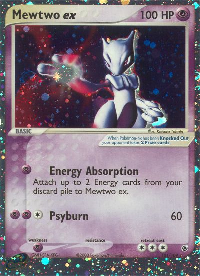 Mewtwo ex (101/109) [EX: Ruby & Sapphire] | Dumpster Cat Games