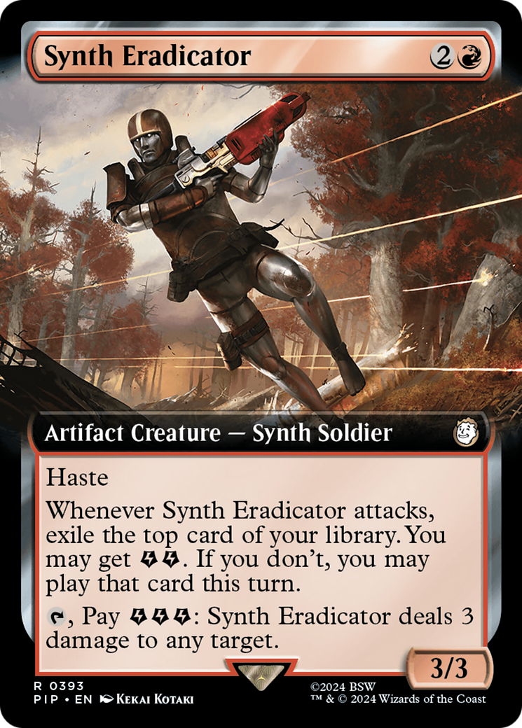 Synth Eradicator (Extended Art) [Fallout] | Dumpster Cat Games