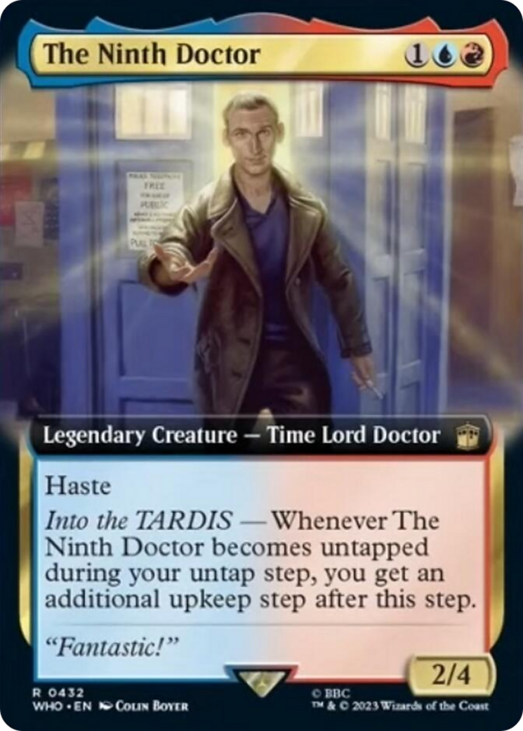 The Ninth Doctor (Extended Art) [Doctor Who] | Dumpster Cat Games