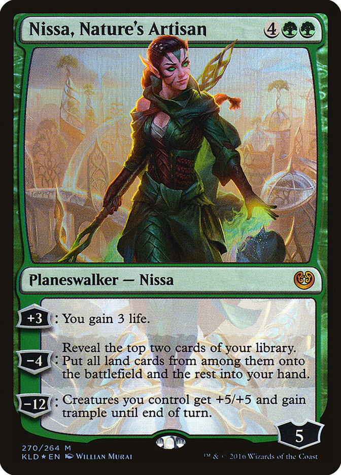 Nissa, Nature's Artisan [Kaladesh] | Dumpster Cat Games