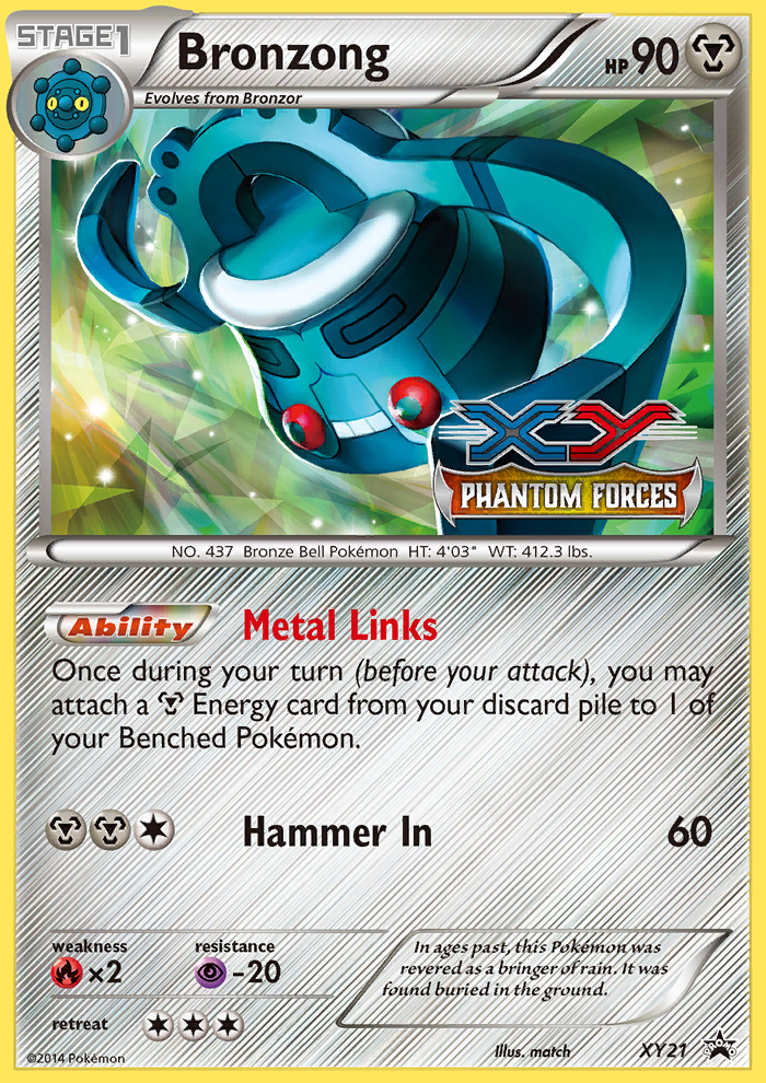 Bronzong (XY21) [XY: Black Star Promos] | Dumpster Cat Games