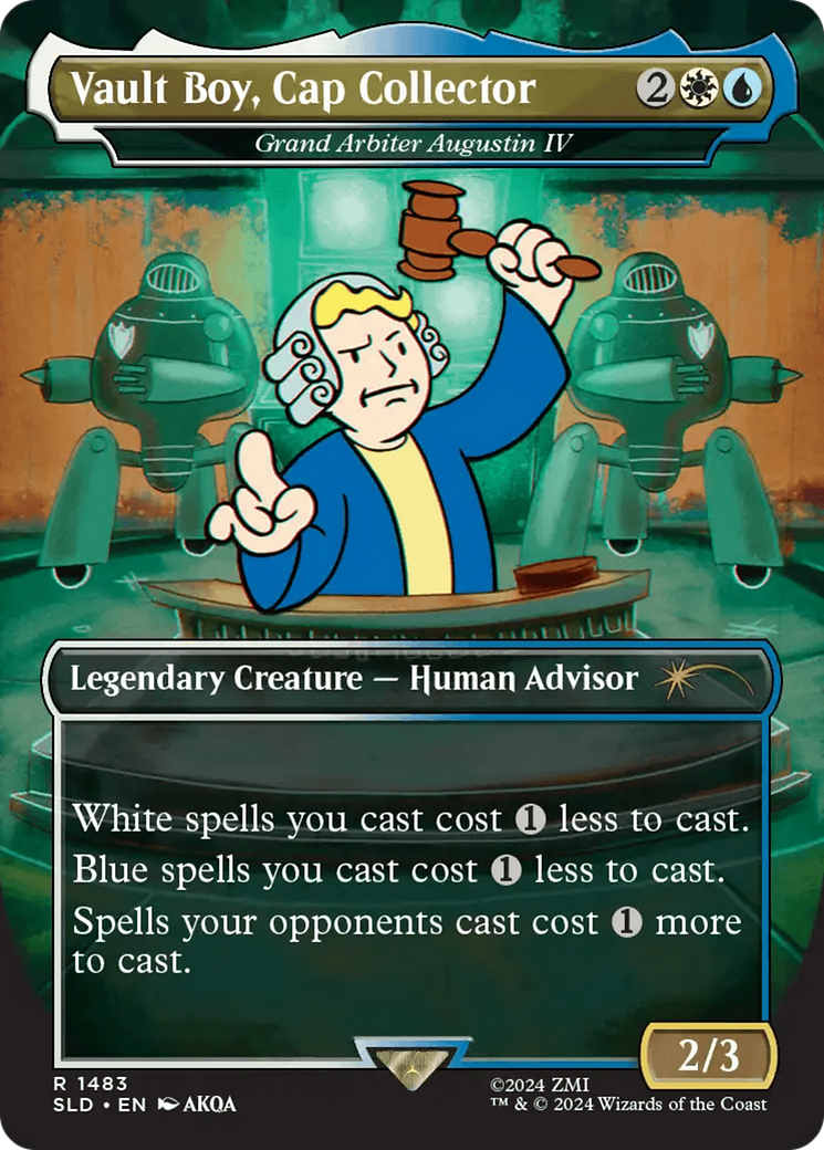 Vault Boy, Cap Collector - Grand Arbiter Augustin IV [Secret Lair Drop Series] | Dumpster Cat Games