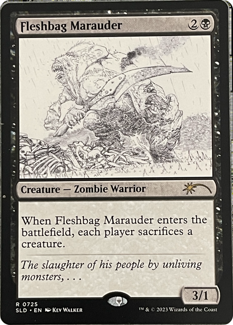 Fleshbag Marauder (Sketch Showcase) [Secret Lair Drop Series] | Dumpster Cat Games