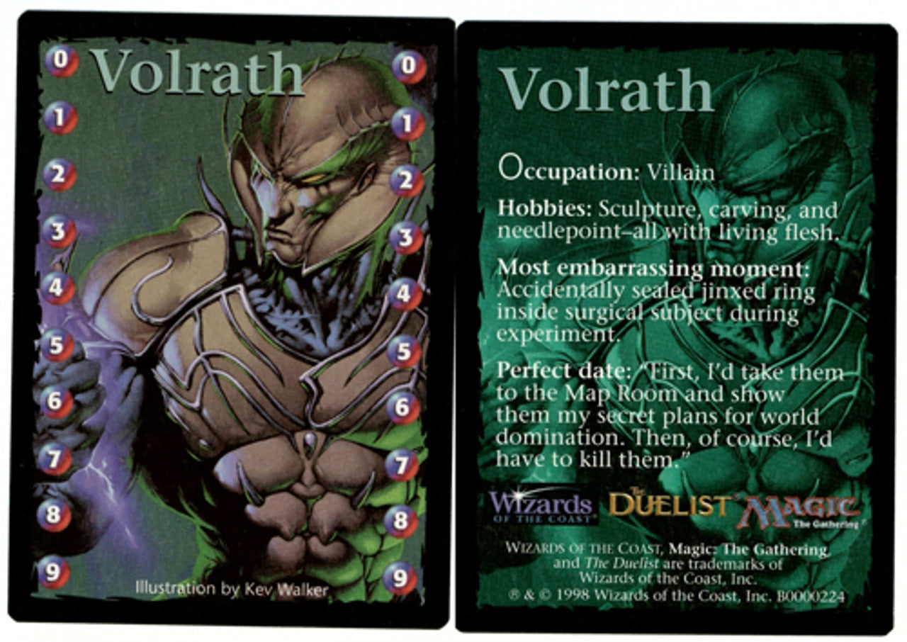 Volrath Life Counter Token [Media Promos] | Dumpster Cat Games