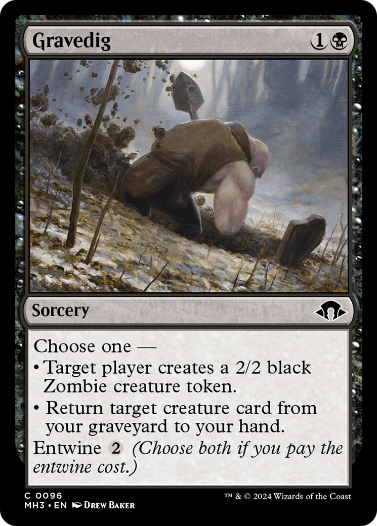 Gravedig [Modern Horizons 3] | Dumpster Cat Games