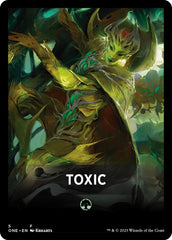 Toxic Theme Card [Phyrexia: All Will Be One Tokens] | Dumpster Cat Games