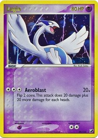 Lugia (29/115) (Stamped) [EX: Unseen Forces] | Dumpster Cat Games