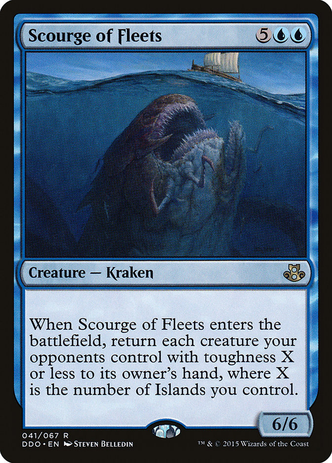 Scourge of Fleets [Duel Decks: Elspeth vs. Kiora] | Dumpster Cat Games