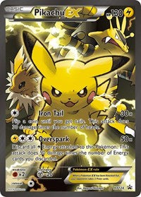 Pikachu EX (XY124) (Jumbo Card) [XY: Black Star Promos] | Dumpster Cat Games